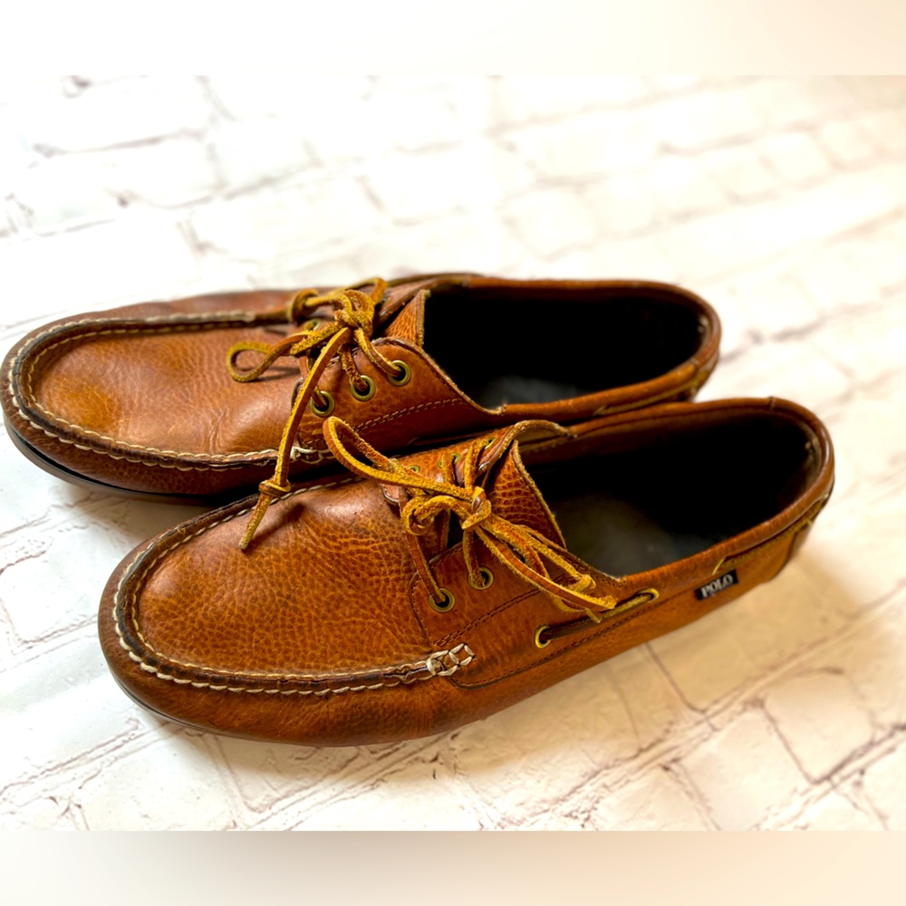 Polo men’s boat shoes/loafers